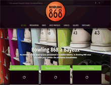 Tablet Screenshot of bowling868.com